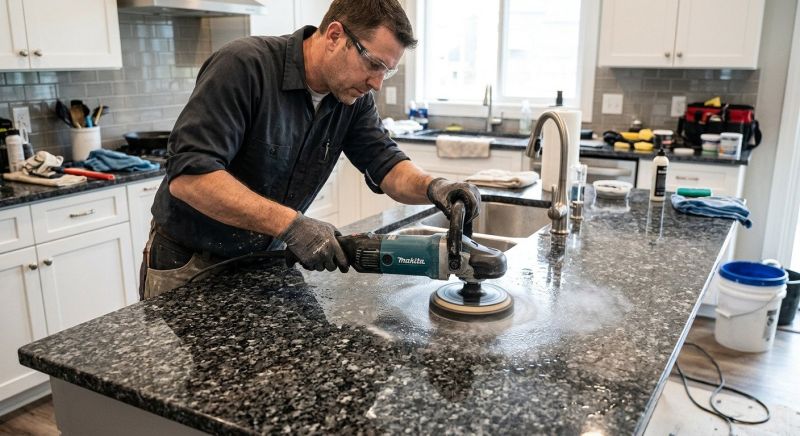 Countertop Buffing in Sacramento, CA