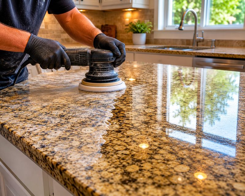 Countertop Polishing in Roseville, CA