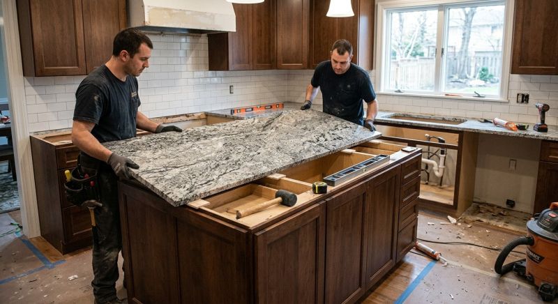 Custom Countertop Installation in Sonoma County, CA