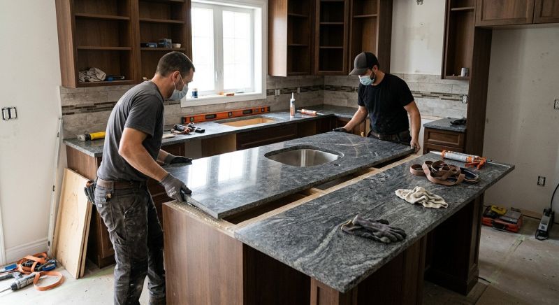 Custom Countertop Installation in Roseville, CA