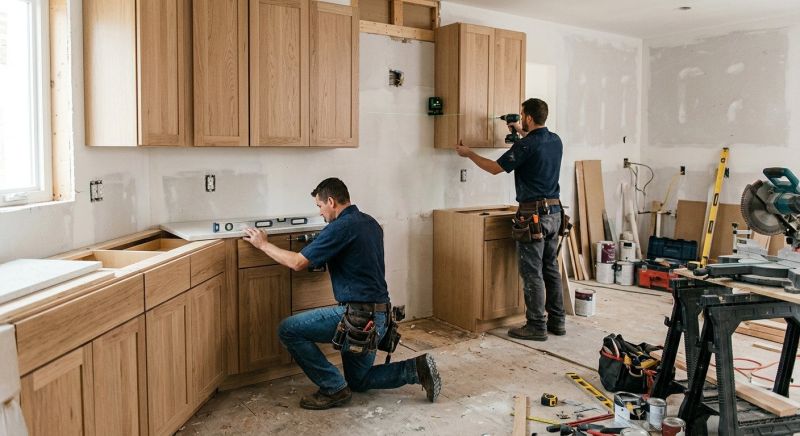 Wall Cabinets Installation in Bloomington, IN