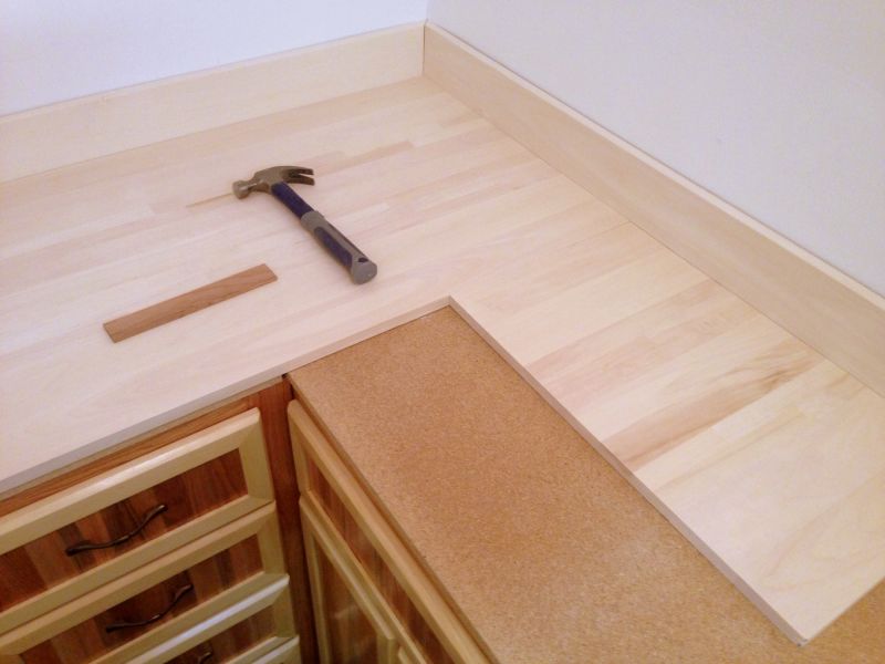 Wood Countertop Installation in Sonoma County, CA